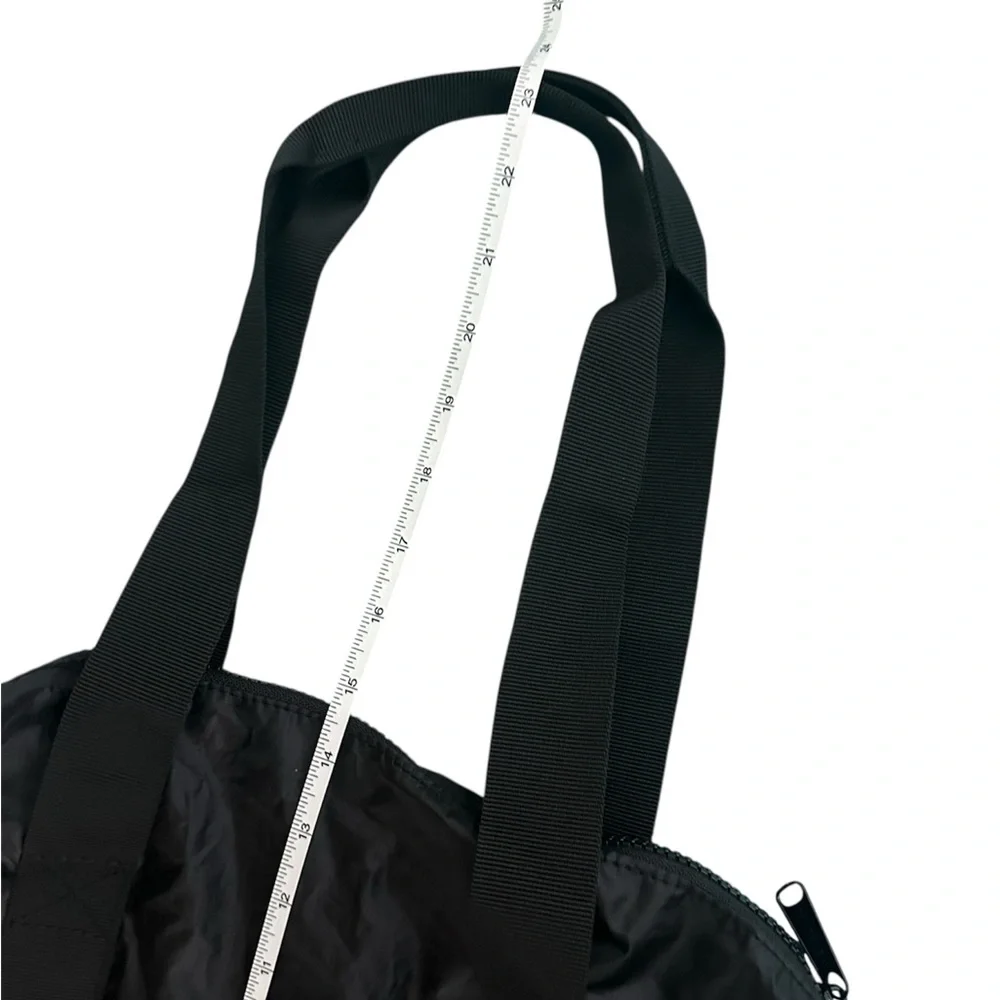 Herschel Self Folding Black Nylon Tote Bag